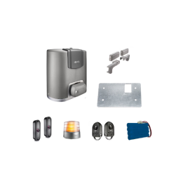 KIT MOTORISATION PORTAIL COULISSANT SOMFY ELIXO 3S IO PACK CONFORT