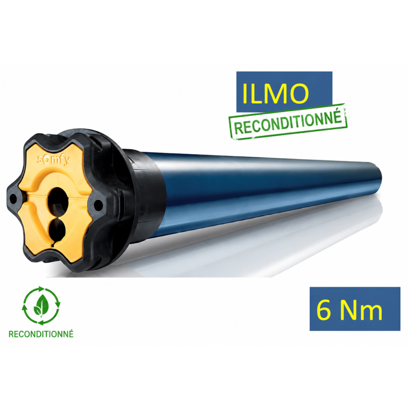 MOTEUR SOMFY FILAIRE ILMO  LT50  6/17 RECONDITIONNE