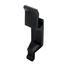 Support poignée Espagnolette  pvc NOIR