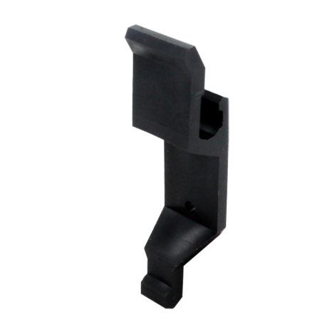 Support poignée Espagnolette  pvc NOIR