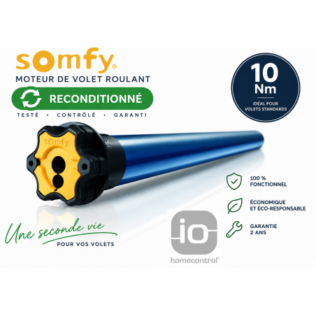 MOTEUR SOMFY LT 50-OXIMO IO 10/17 RECONDITIONNE