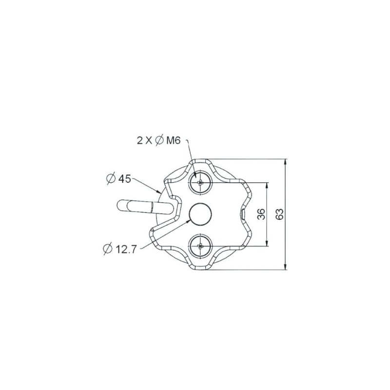 Moteur ECKERMANN radio 20 Nm compatible RTS Moteur ECKERMANN radio 20 Nm compatible RTS