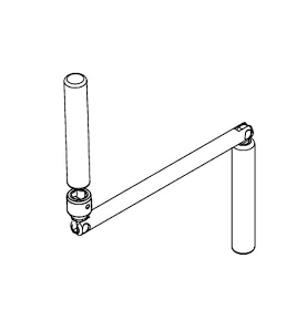 POIGNEE DE MANIVELLE BLANCHE -T89CAB1T90 T89CAB1T906 Pans de 10 mmDEPRAT