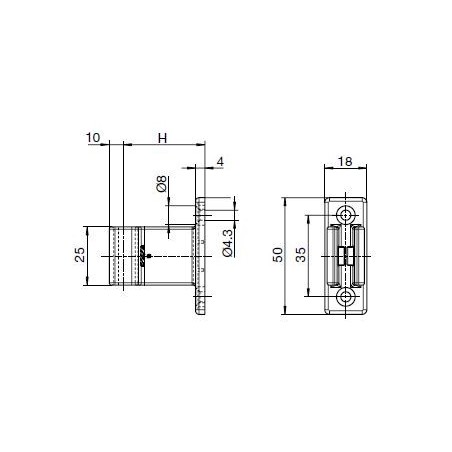 Bloqueur Réglable BLANC pour Manivelle de Diamètre 12-17 mm