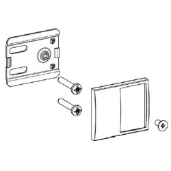 Ensemble Bloqueur MARRON pour Manivelle de Diamètre 12 mm