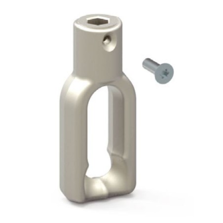 Boucle Zamack 6 Pans de 7 mm . F606EDécrochablesZURFLUH-FELLER