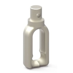 Boucle Zamack à téton MALE D12 mm . F606KDécrochablesZURFLUH-FELLER