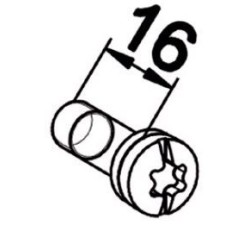 Vis M5 avec rondelle Frein