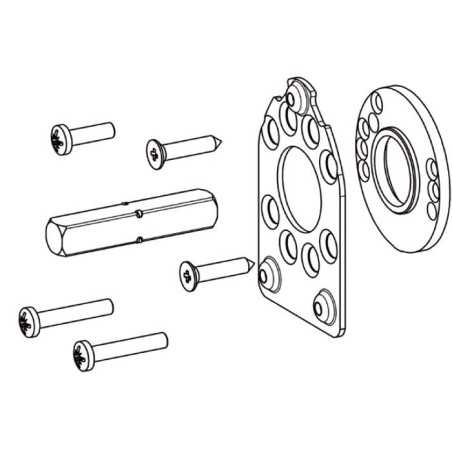 Sachet Entretoise et Accessoires  : 10 mm