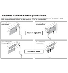 Treuil couple Conique DÉBRAYABLE R:4.1-OCTO 60-CARRE 6-GAUCHE 456F011A cliquetsGEIGER