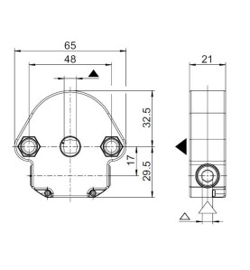 Treuil Bubendorff 1:6 SFC 6P7-CARRE 8 MÂLE 237003SANS Fin de courseBubendorff-Acces.