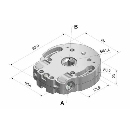 Treuil Cherubini 1:7 FC  6P7-CARRE 10