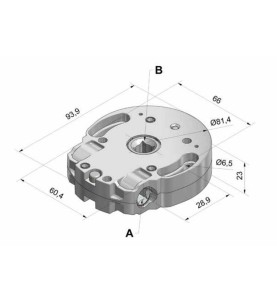 Treuil Cherubini 1:10 FC 6P7-CARRE 10 73117004AAVEC Fin de courseCHERUBINI