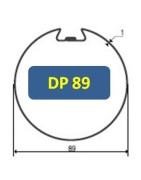 Embouts Rond DP 89 pour Volet Roulant | Cludo