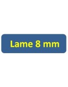 Guides Tablier pour Lame de 8 mm | Volet Roulant | Cludo