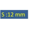 Enrouleurs à sangle de 12 mm
