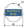 Embouts Rond ZF 45