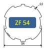 Embouts Rond ZF 54